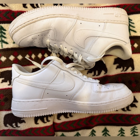 Nike Shoes - Nike Air Force 1 '07 White Sneakers